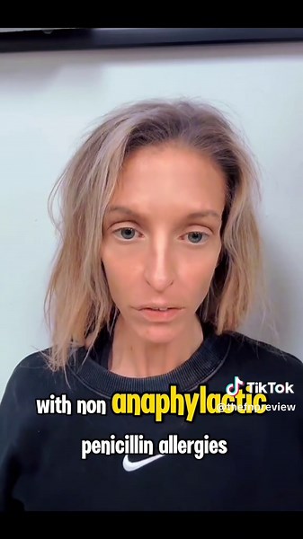 🚨 NP Board Question Breakdown A 32-year-old pregnant patient presents with fever, flank pain, and dysuria. Urinalysis shows pyuria and bacteriuria. Diagnosis: Acute Pyelonephritis But here’s where the boards try to trick you… She is 28 weeks pregnant and has a history of a rash with amoxicillin. So the exam is testing three different things at once: • Antibiotic safety in pregnancy • Treatment of pyelonephritis • Penicillin allergy cross-reactivity Many students panic and avoid all beta-lactams