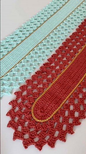 Perfect crocheted table runner 🤩