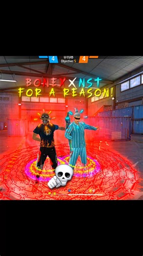 BONEX VS TGR NST 😈☠️ #bonex4ff #freefire