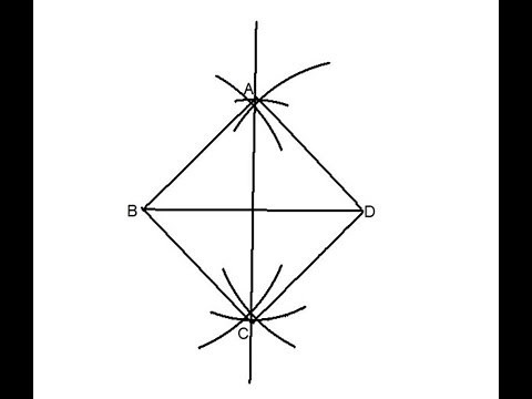 Construction|| Square || Diagonals of Square