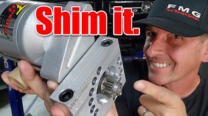 How to Install and Shim a Starter. New Model. IMI Hi Torque from Butler Performance