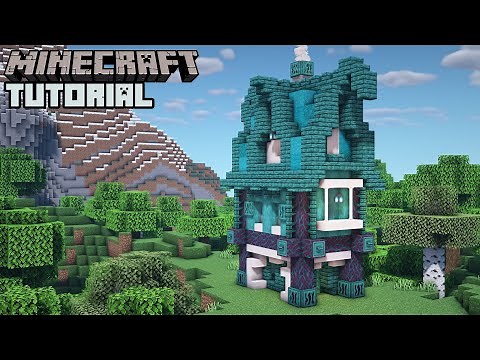 Minecraft 1.16 - Warped Fantasy House Tutorial (How to Build)