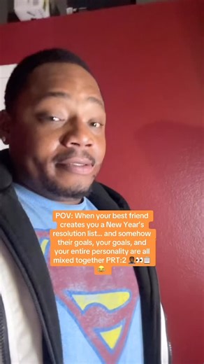 POV: When your best friend creates you a New Year’s resolution list… and somehow their goals, your goals, and your entire personality are all mixed together 🤦🏾‍♂️👀📋😂 #fyp #comedy #new #years #2026 | Joshua Walker