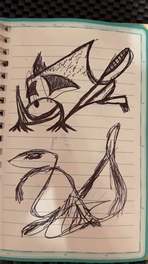 Creatures: Friends or Fiends? #drawing #pencildrawing #artist #creature #characterdesign #artwork