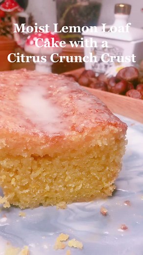 Delicious Moist Lemon Loaf Cake Recipe