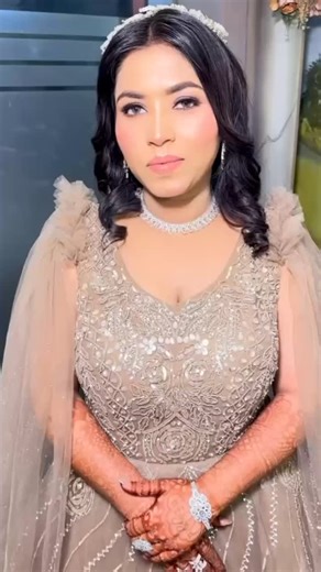 Priyanka Kattaria Arora | This look is all about flawless skin, softly defined eyes, rosy cheeks, and perfectly balanced nude lips — designed to enhance her natural... | Instagram