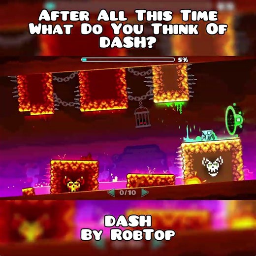 What Do You Think About This Level? (DASH) [Geometry Dash Short]