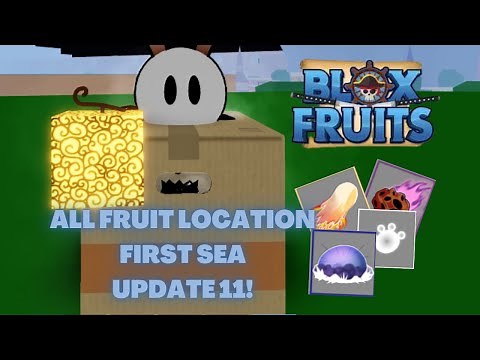 Blox Fruits All Fruit Locations First Sea! (UPDATE 11)