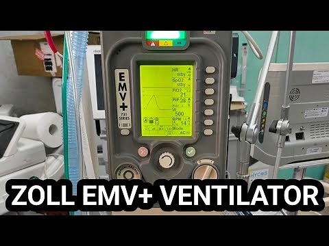 Zoll EMV+ 731 Ventilator #zollemvplus #ventilatormodes #patientcircuit