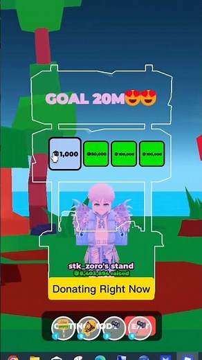 Day 16 of donating robux offline to viewers who comment #roblox #plsdonate #robux #plsdonateroblox