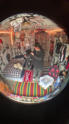Forgot to post this a lil bit ago #bustarhymes #mariahcarey #fisheyelens #coolroom #fwthxr
