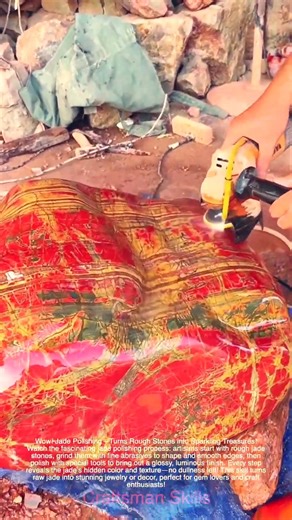 Wow! Jade Polishing—Turns Rough Stones into Sparkling Treasures!