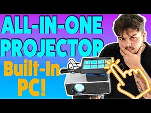 $300 DIY Projector With Built-In Touchscreen PC!