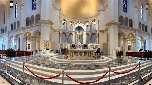 Inside the fifth-largest cathedral in the US: Quiet and light at Holy Name of Jesus