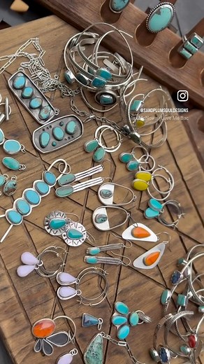 Given a lot of heart on the workbench the past weeks. 💓💓PINK FRIDAY POP-UP 💓💓is TOMORROW (November 21st) I’ll be bringing these pieces and more to @theturquoiseboutique set up from 10-2! P.S. Website will be closed tomorrow during the pop-up. | Sand Plum Soul Designs