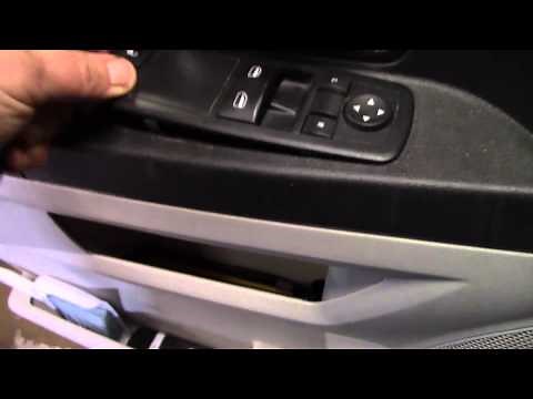 2010 Dodge caravan window control replacement