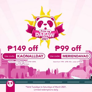10K views · 988 reactions | Are from Davao? Enjoy these great deals! | foodpanda | Facebook