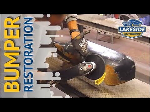 How to Restore a Rusty, Painted Steel Bumper - Start to Finish