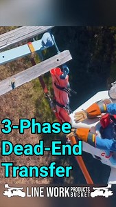 2.7K views · 834 reactions | 3-Phase Dead-End Transfer #electrical #lineman #bluecollar #tool #fyp | Line Work Bucket Products | Facebook