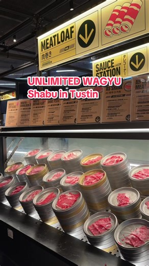 shoutout to📍wagyu factory in tustin, ca for transitioning to AYCE wagyu shabu you guys are so chill for that #allyoucaneat #ayce #wagyu #orangecounty #foodreview