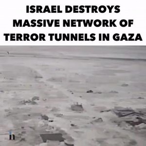 73K views · 3.3K reactions | BREAKING: Israel Defense Forces destroyed six tunnels in Gaza and eliminated 150 terrorists. | Hananya Naftali | Facebook