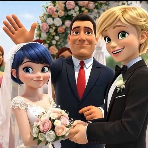 la Boda de marinette y Adrien sale mal xd #miraculousladybug #ladybug #humor#viralshorts#boda