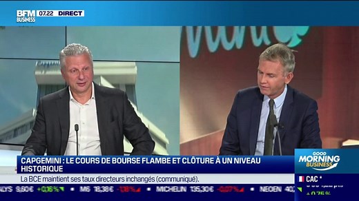 Aiman Ezzat (Directeur général de Capgemini): "On a augmenté les effectifs de 39.000 personnes depuis le début de l'année"
