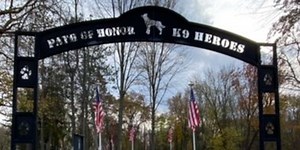 Often-overlooked heroes honored at local cemetery for military dogs