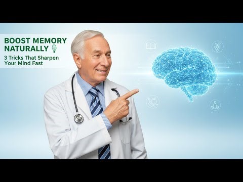 Boost Your Memory Naturally 🧠 | 3 Simple Tricks That Sharpen Your Mind Fast