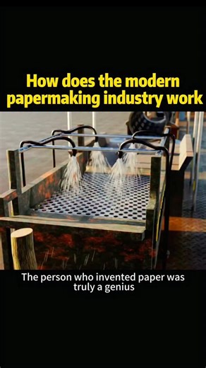 Pure Principle Feeds on Instagram: "How does the modern papermaking industry work? 📄🏭🌲 Ever wondered how a simple sheet of paper is created? The modern papermaking industry runs nonstop — 24/7 — turning raw wood into smooth, clean, perfectly rolled sheets at insane speeds. The journey looks like this: 🌲 Wood is chipped → 🧪 Cooked into pulp → 💧 Washed & filtered → 🌀 Spread into a thin web → 🔥 Pressed & dried → 📄 Rolled into giant paper reels. It’s a mix of chemistry, precision engineerin