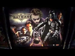 Batman The Dark Knight Pinball Machine Stern 2008
