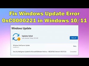 How to Fix Error 0xC0000221 on Windows 10/11 (Boot Error)
