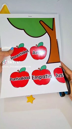 Árbol de los Valores para Preescolar