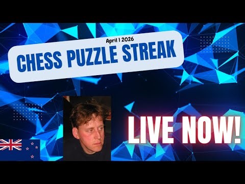 'Live' Chess Puzzle Streak from #68 Lichess.org Wed 15 April 2026