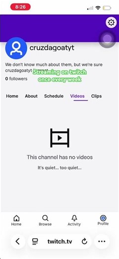 Go follow Amy twitch and sub