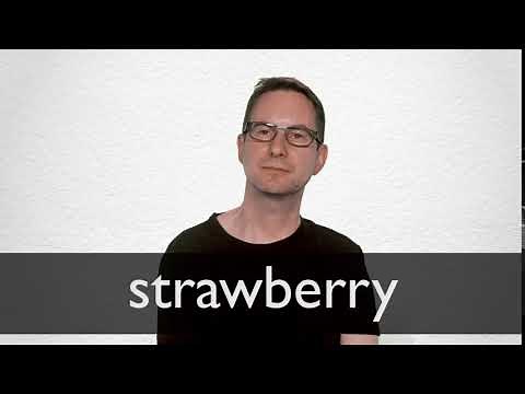 How to pronounce STRAWBERRY in British English