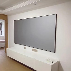 [Hot Item] UHD Home Theater Wall Mount Fixed Frame Projector Screen