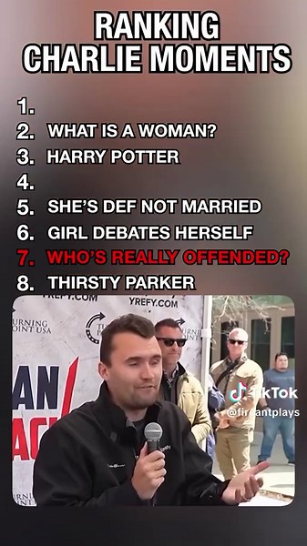 Ranking the Funniest Charlie Kirk Moments