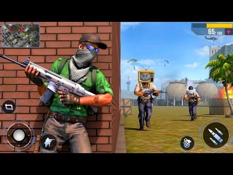Commando Mission Gameplay | Realistic FPS Shooting Game || Commando Strike Game #gameplay