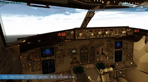 X-PLANE12.08 IXEG 737 CLASSIC 1.5.2 上海虹桥36R落地