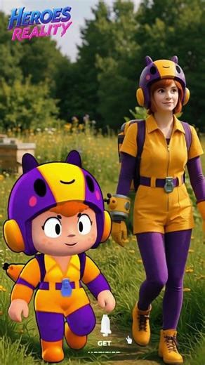 🎮 Brawl Stars in Real Life?! Game Characters as Real People