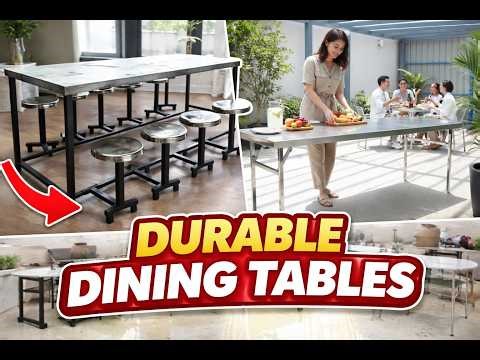 Modern Dining Table for Home|Strong&Stylish Design#DiningTable#Furniture#HomeFurniture#factorymade