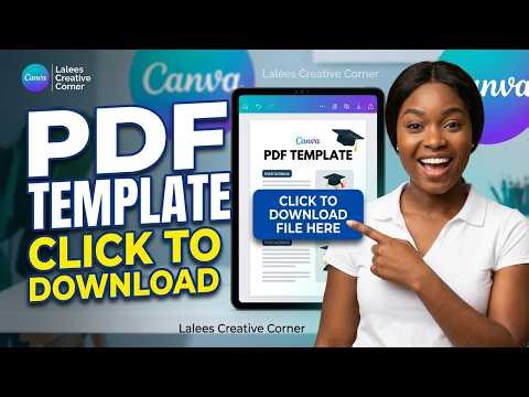 How to Create a PDF Instruction Sheet for Your Customers in Canva