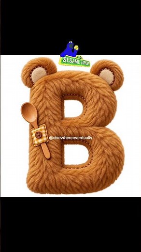 Day 2 of Sesame Street themed letter of the day