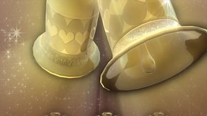 Golden Bells, Beautiful Wallpaper, Wedding. Free Stock Video