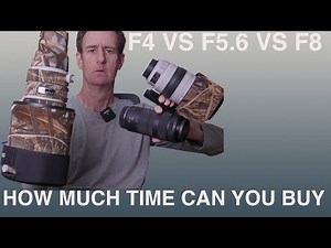 F4 vs F5.6 vs F8. What Do You Get??