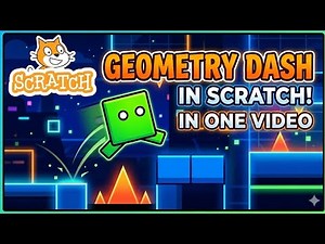 Make Geometry dash in 10 mins in scratch 🔥