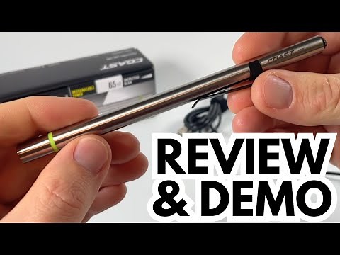 COAST A9R Review & Demo - 54 Lumen Pen Flashlight