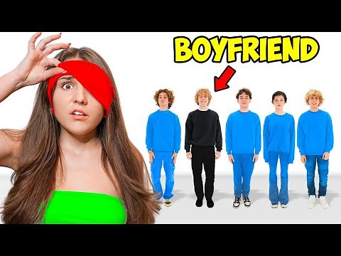Girlfriend Tries to Find BOYFRIEND Blindfolded! *fail*