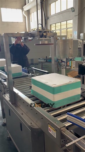 Self-Adaptive Foam Box Sealing Machine #machine #sealingmachine #factoryprice #packingmachine